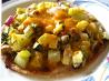 Green Tomatoes & Zucchini Pizza my way to have fried green tomatoes