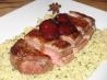 Spiced Balsamic Duck With Plums and Couscous