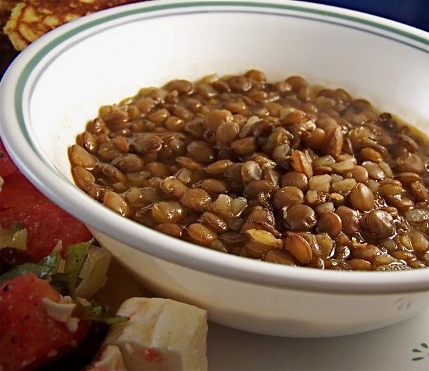 Fakes (Traditional Greek Lentil Soup). Photo by PaulaG