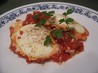 Eggs in Purgatory. Recipe by Chef Petunia
