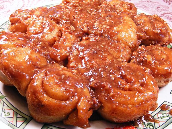 Easy Caramel Sticky Rolls. Photo by Lavender Lynn