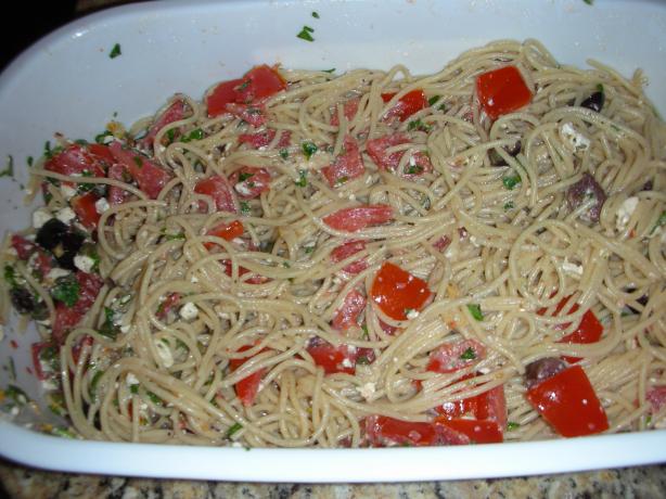 Greek Spaghetti. Photo by JackieOhNo!