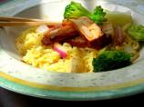 Noodles With Stir-Fried Tofu and Broccoli