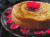 Rose-Lemon Glazed Cake. Recipe by Susiecat too