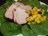 Roasted Pork Tenderloin With Minted Mango Relish. Recipe by CarolAT