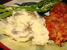 Microwave Mushroom & Cheese Risotto