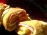 Baked Ham and Cheese Omelet Roll