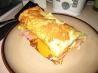 Baked Ham and Cheese Omelet Roll