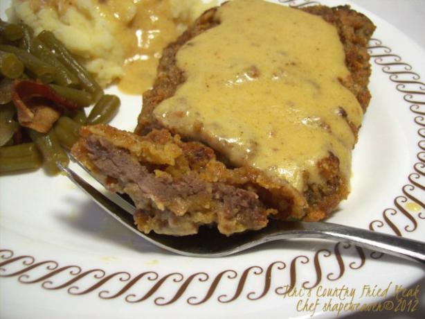 Teri's Country Fried Steak. Photo by Chef shapeweaver &copy;