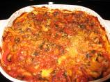 Make Ahead Italian Sausage and Pasta Bake. Photo by KendraleighB