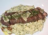 Braised Lamb Fillets With a Creamy Risotto