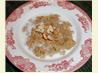 Oatmeal in a bowl. Recipe by Lisa Pizza