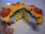 Prosciutto, Spinach, and Egg Pies