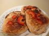 Strawberry Vanilla Pancakes. Recipe by Village Cafe
