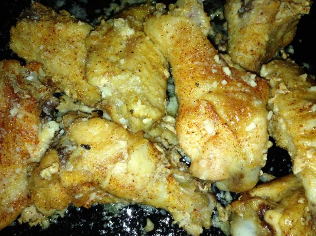 Garlic-Parmesan Chicken Wings. Photo by triholli_1972