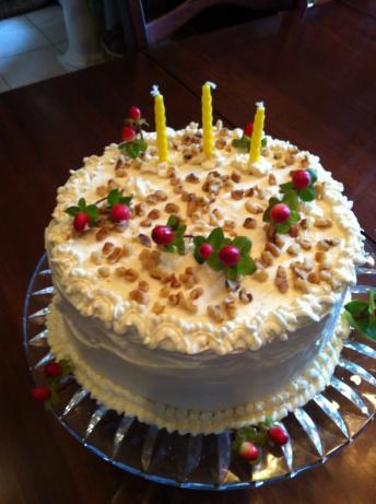 Italian Cream Cake. Photo by Batman's Chef