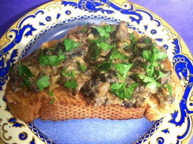 Simple Savory Mushroom Canapes. Photo by Sharon123