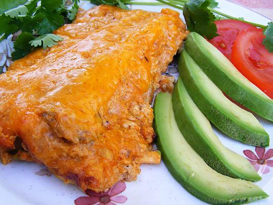Perfect Chicken Enchiladas. Photo by Lavender Lynn