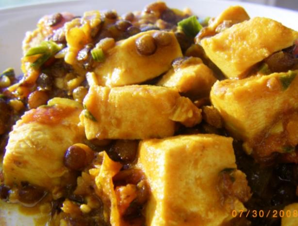 Lentil & Chicken Tagine. Photo by Susiecat too