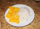 Thai Sticky Rice With Mangoes