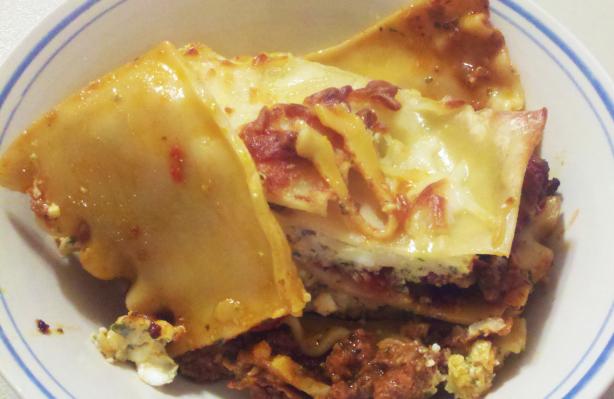 Absolute Best Ever Lasagna. Photo by omniminded