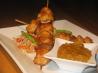 Marinated Chicken Kebabs With a Peanut Satay Sauce. Recipe by The Flying Chef