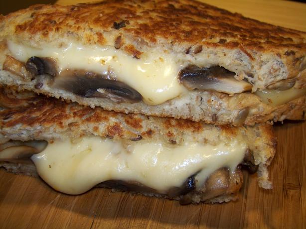 Fontina & Mushroom Panini. Photo by Elly in Canada