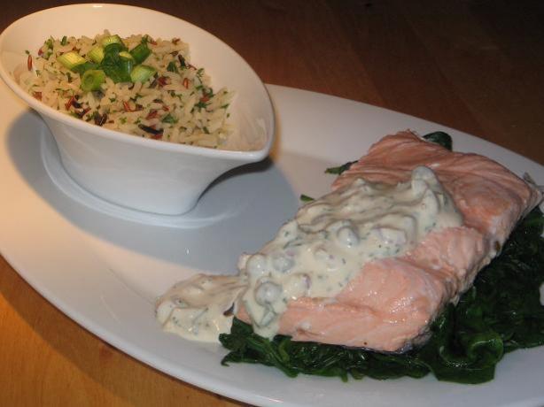 Poached Salmon. Photo by The Flying Chef