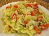 Warm Sesame Cabbage Salad With Soy and Scallions (Zip and Steam)