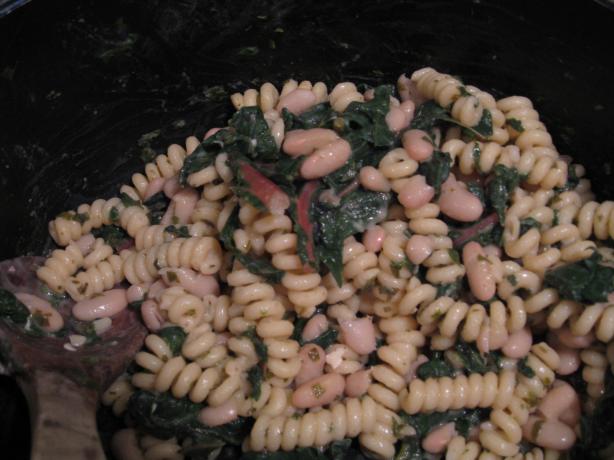 Chef-Boy-I-Be Illinois' Cavatappi With Swiss Chard. Photo by BarbryT