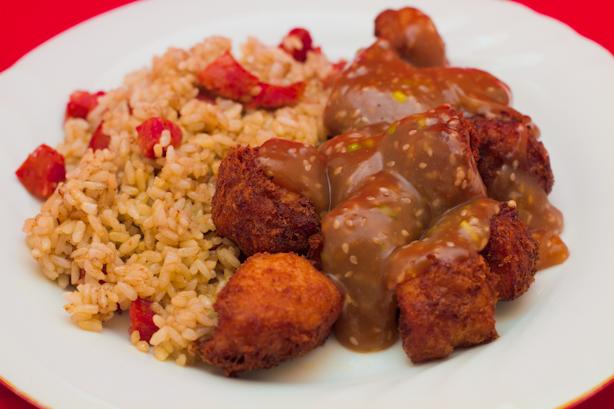 Awesome Sesame Chicken. Photo by Peter J
