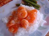 Thai Shrimp With Coconut-Almond Rice
