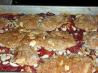 Strawberry-Rhubarb Cobbler. Recipe by Sharon the Rocket