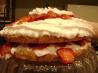 Old-Fashioned Short Cake With Strawberries. Recipe by CTRmom