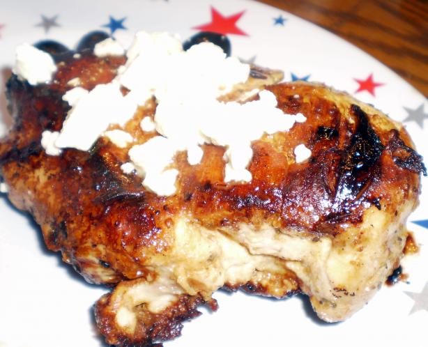 Grilled Greek Chicken Breasts. Photo by morgainegeiser
