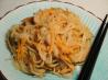 Chinese Lo Mein With Peanut Butter Sauce