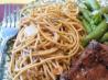 Chinese Lo Mein With Peanut Butter Sauce