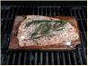 Cedar plank salmon