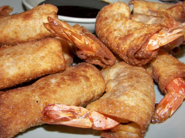 Jumbo Shrimp Rolls With a Sweet Soy Sauce. Photo by Baby Kato