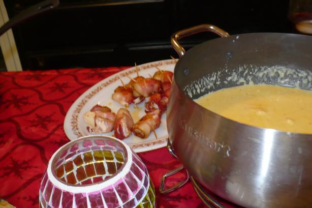 Cheddar Cheese Fondue (Courtesy of the Melting Pot). Photo by megs_