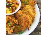 Indian Restaurant Style Onion Bhaji - Deep Fried Onion Fritters. Photo by Kathy228