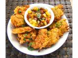 Indian Restaurant Style Onion Bhaji - Deep Fried Onion Fritters