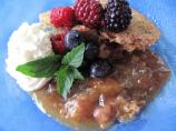 Maple Berry Pudding Cake