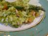 Double Asparagus Risotto. Recipe by Krislady