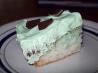 St. Patricks Day Grasshopper Fudge Cake. Recipe by Mom2Rose