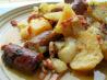 Dublin Coddle - Irish Sausage, Bacon, Onion and Potato Hotpot