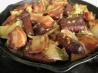 Dublin Coddle - Irish Sausage, Bacon, Onion and Potato Hotpot