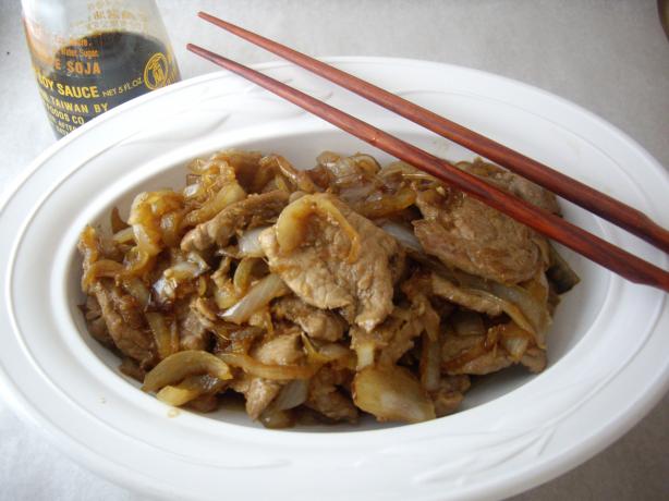 Ginger Pork (Shogayaki). Photo by Sage