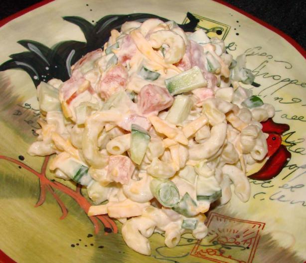 Lisa's Macaroni Salad. Photo by Boomette