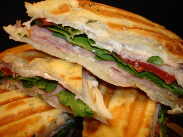 Boursin Parisian Panini. Photo by Vicki in CT
